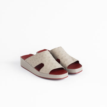 Piel Ostrich Serenity Sandal