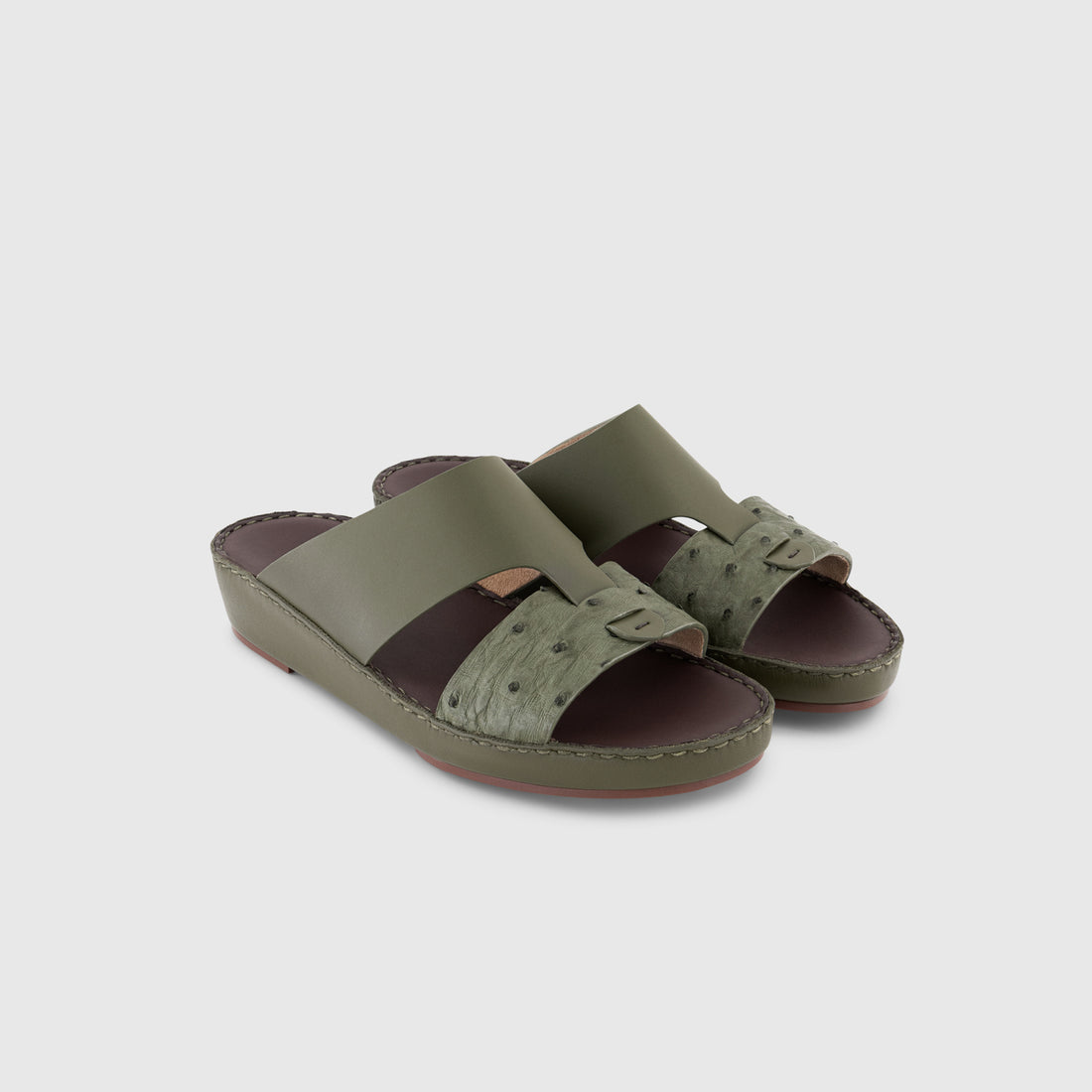 Piel Ostrich Sinfonia Olive