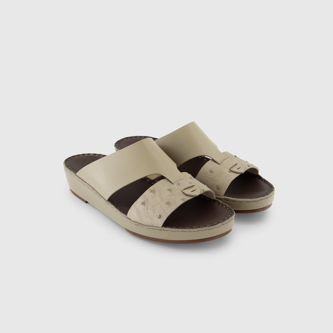 Piel Ostrich Sinfonia Beige