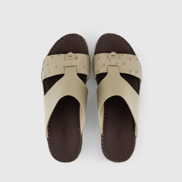 Piel Ostrich Sinfonia Beige