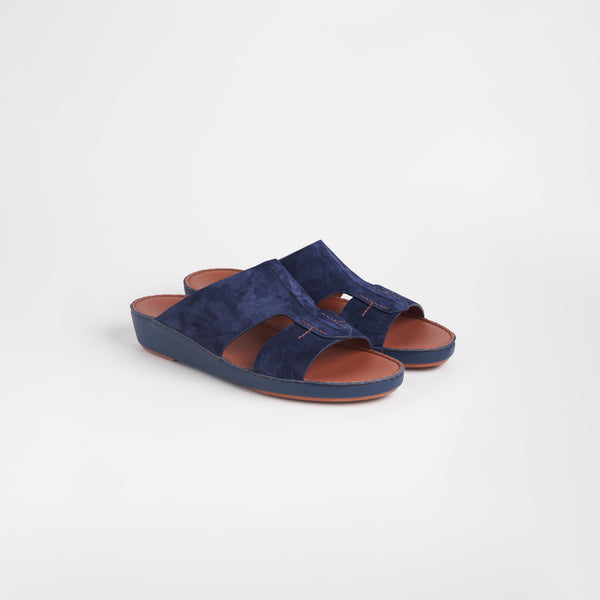 Stitch Suede Sandals