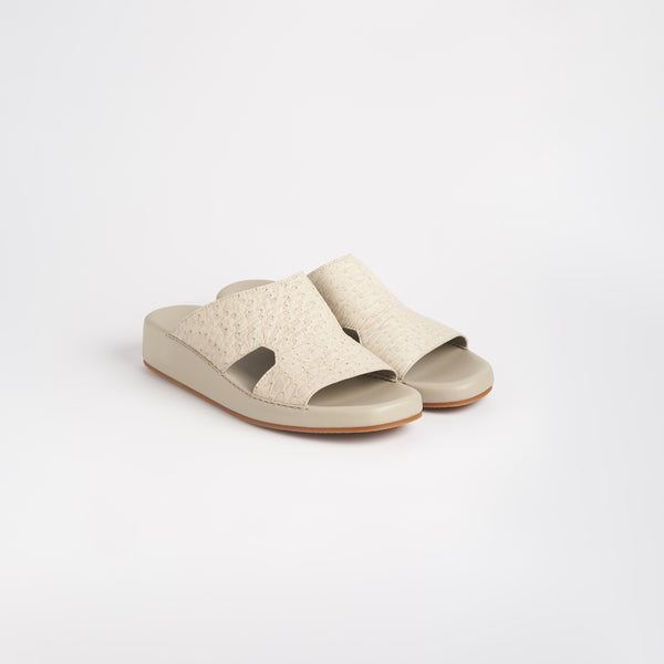 Piel Ostrich Leather Sandal