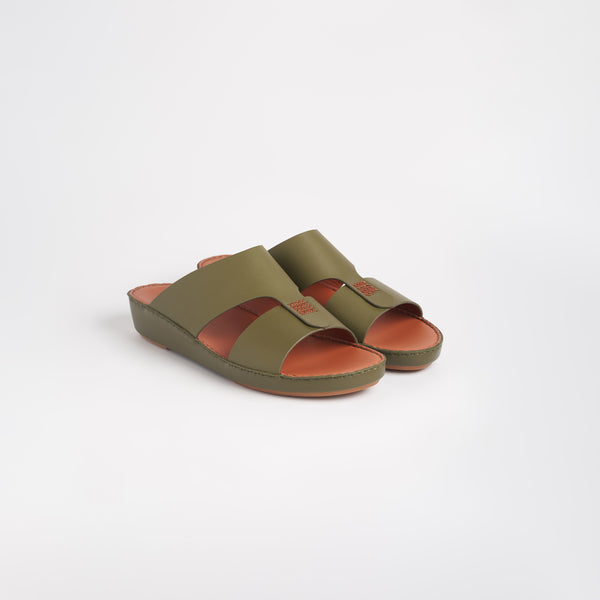 Piel Stitch Sandals