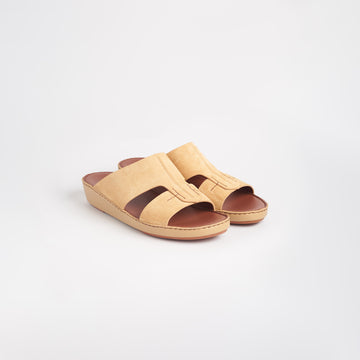 Stitch Suede Sandals